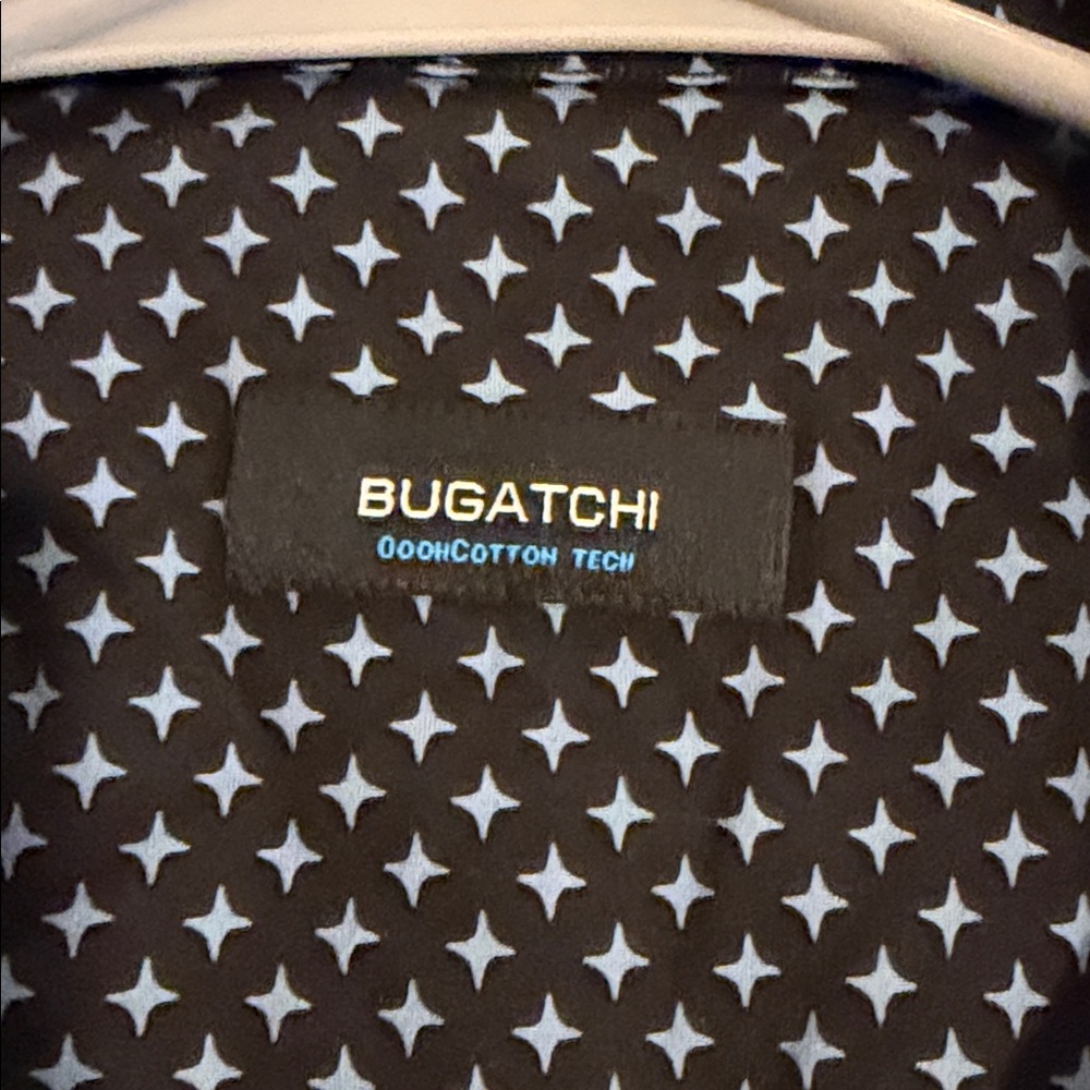 Bugatchi Navy Button Down. - image 2